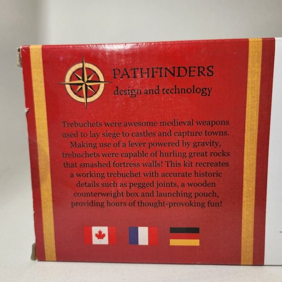 Amazon.com: PATHFINDERS Medieval Catapult STEM Building Kit  NEW Pathfinders Medieval Trebuchet Siege Engine Catapult Building Set Kit Easter